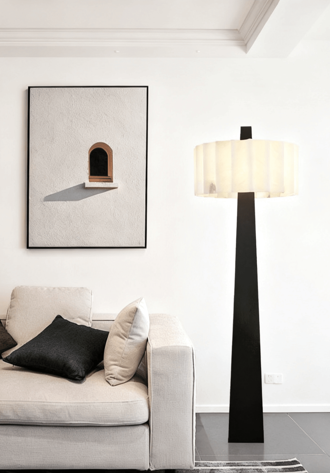 Origami Pleat Floor Lamp - Vakkerlight