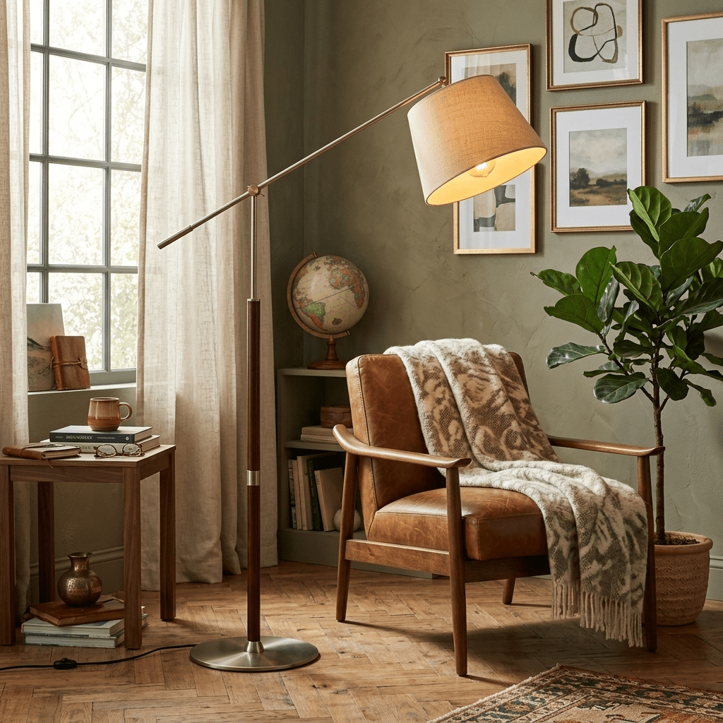 Orion Adjustable Floor Lamp - Vakkerlight