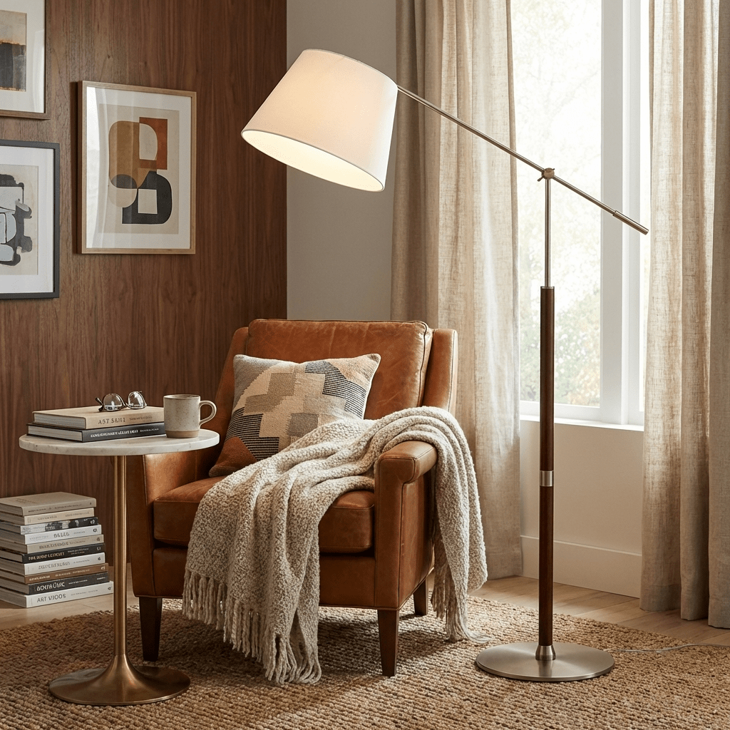 Orion Adjustable Floor Lamp - Vakkerlight