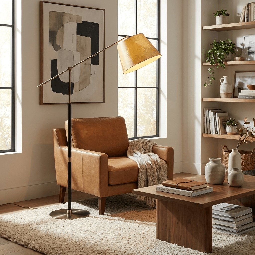 Orion Adjustable Floor Lamp - Vakkerlight