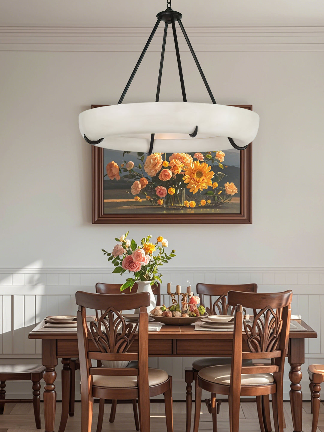 Orion Alabaster Chandelier - Vakkerlight