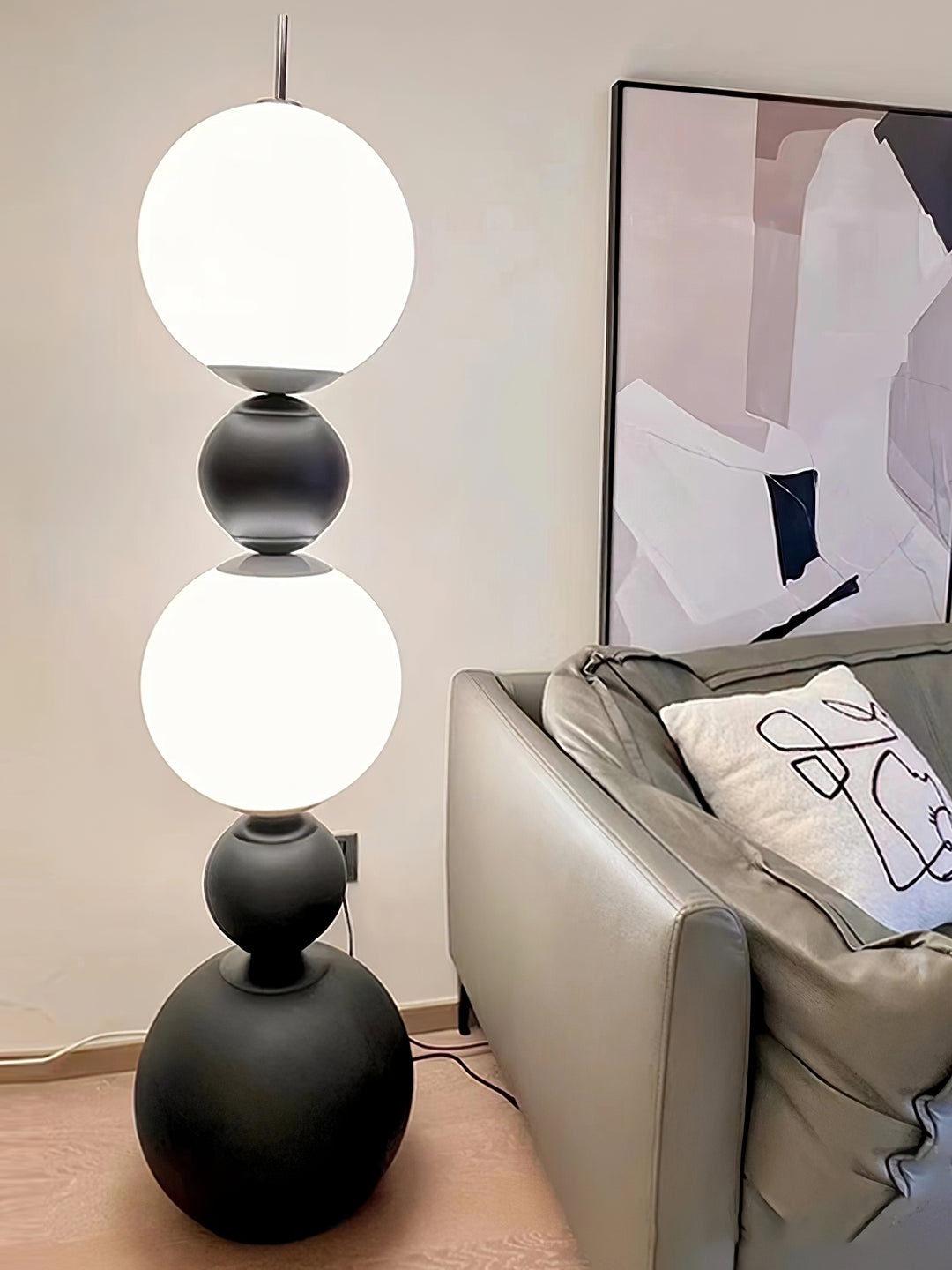 Orion Sphere Floor Lamp - Vakkerlight