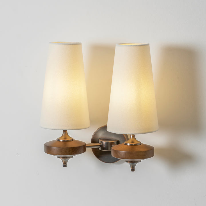 Orlan Twin Shade Wall Sconce - Vakkerlight
