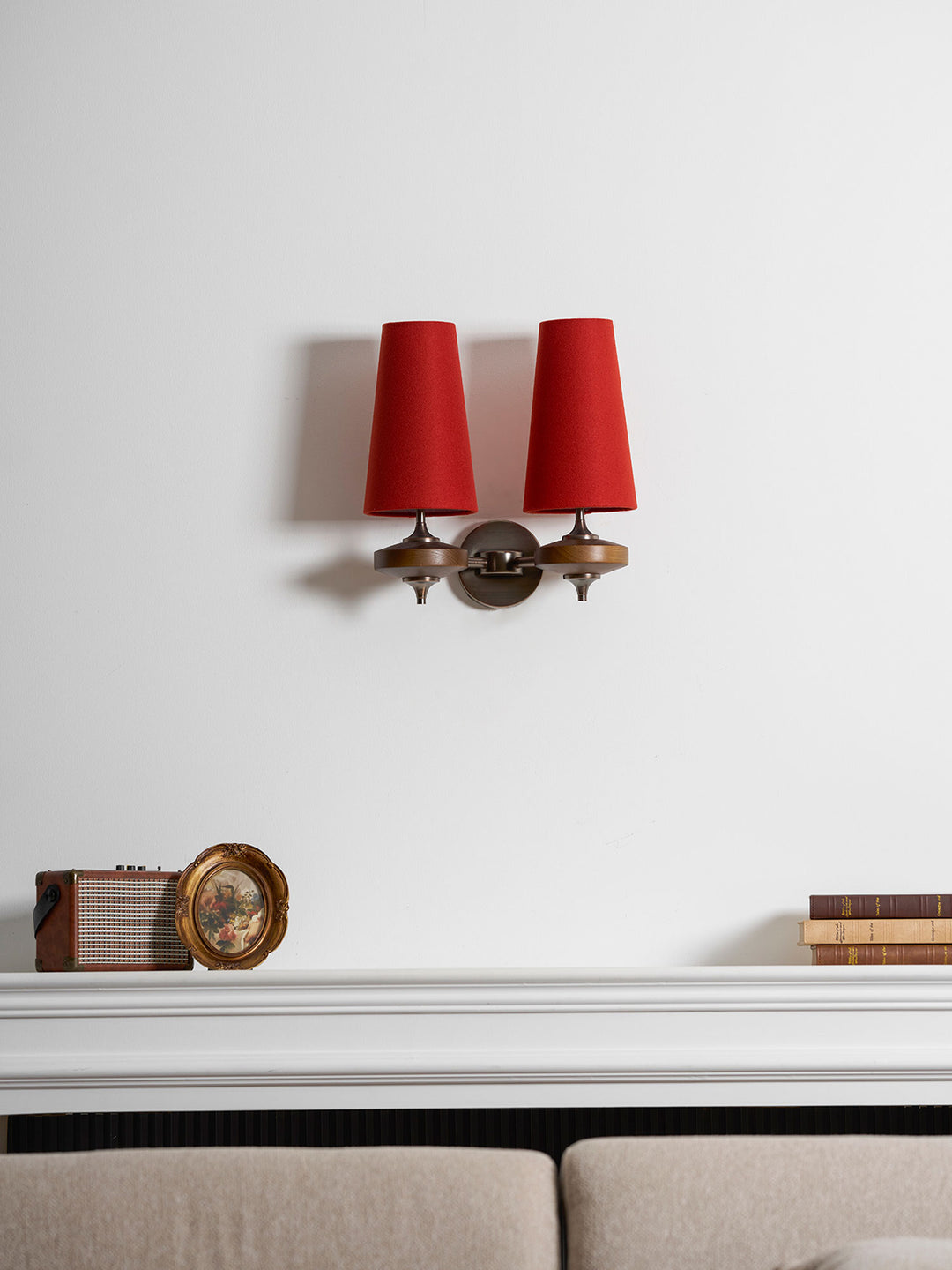 Orlan Twin Shade Wall Sconce - Vakkerlight