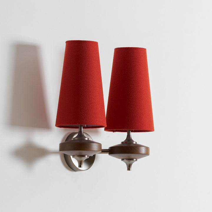 Orlan Twin Shade Wall Sconce - Vakkerlight