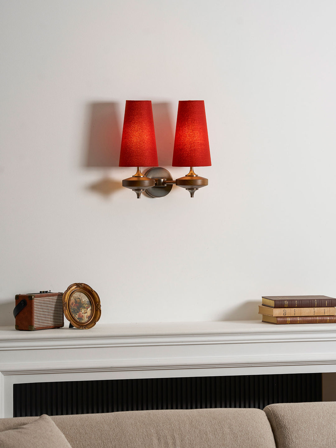 Orlan Twin Shade Wall Sconce - Vakkerlight