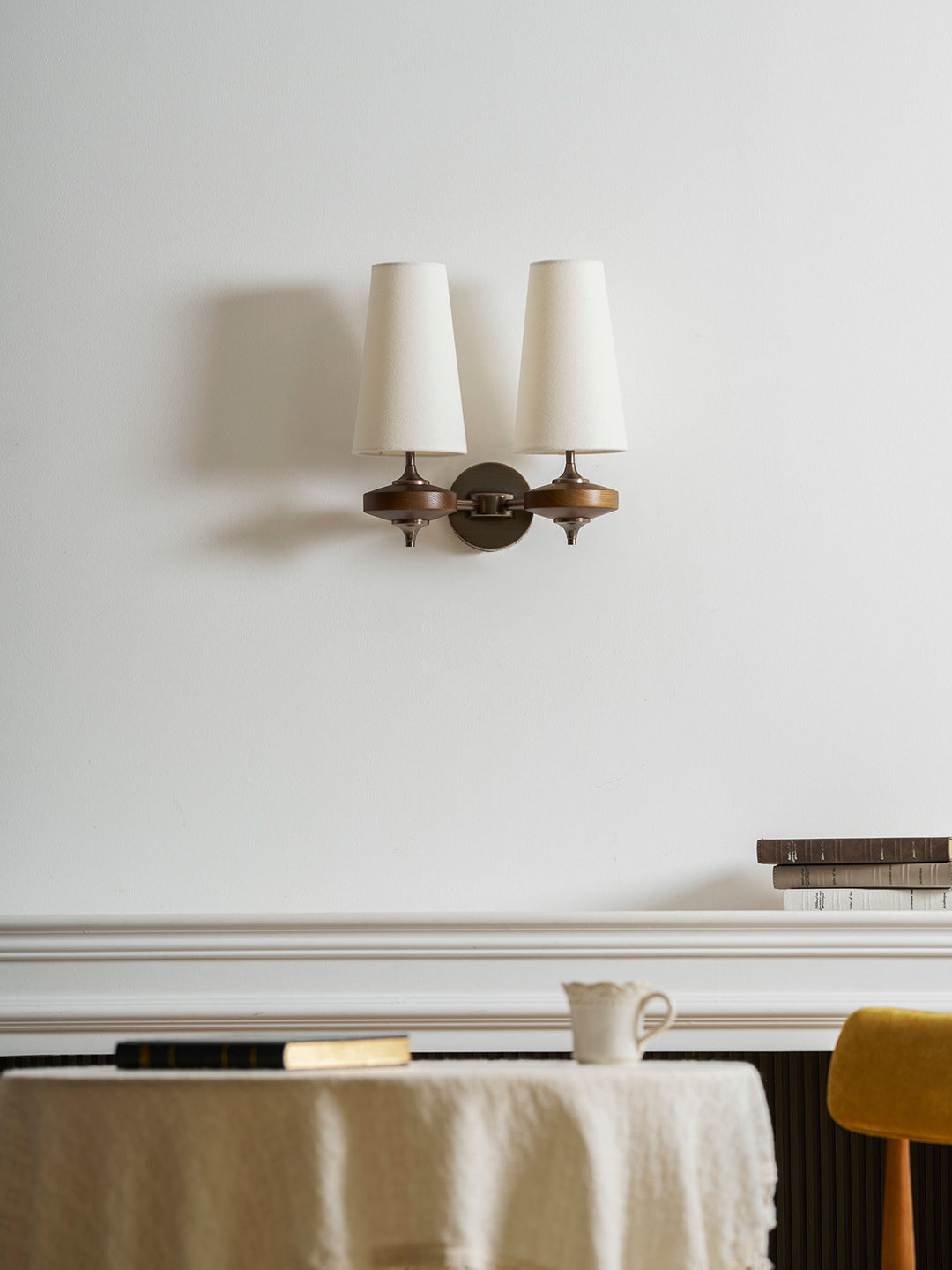 Orlan Twin Shade Wall Sconce - Vakkerlight