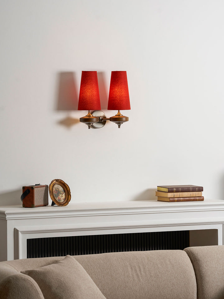 Orlan Twin Shade Wall Sconce - Vakkerlight