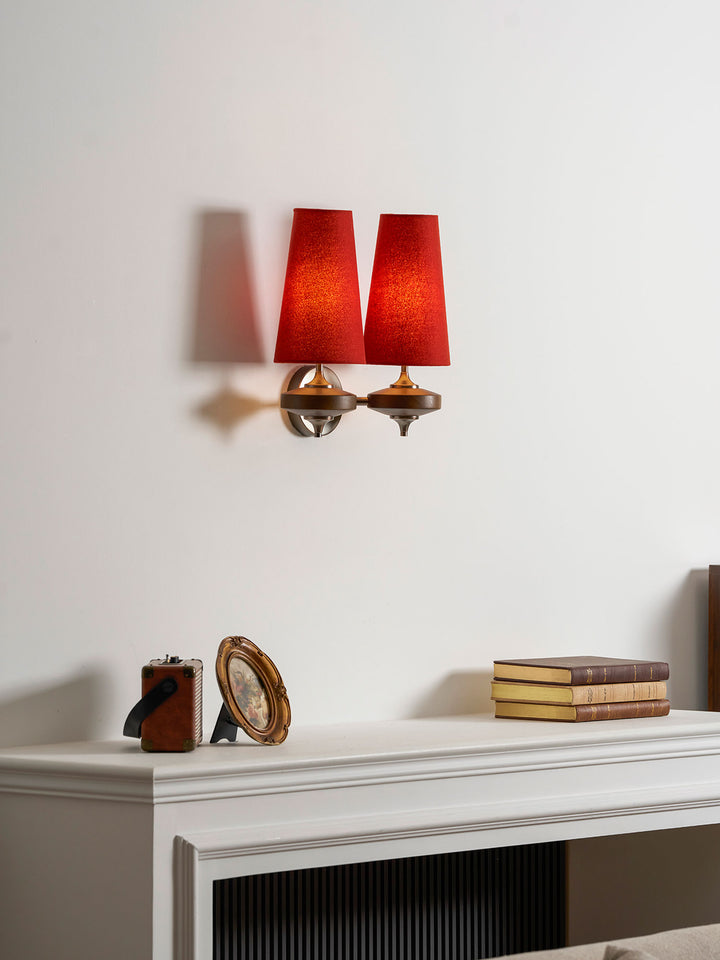 Orlan Twin Shade Wall Sconce - Vakkerlight