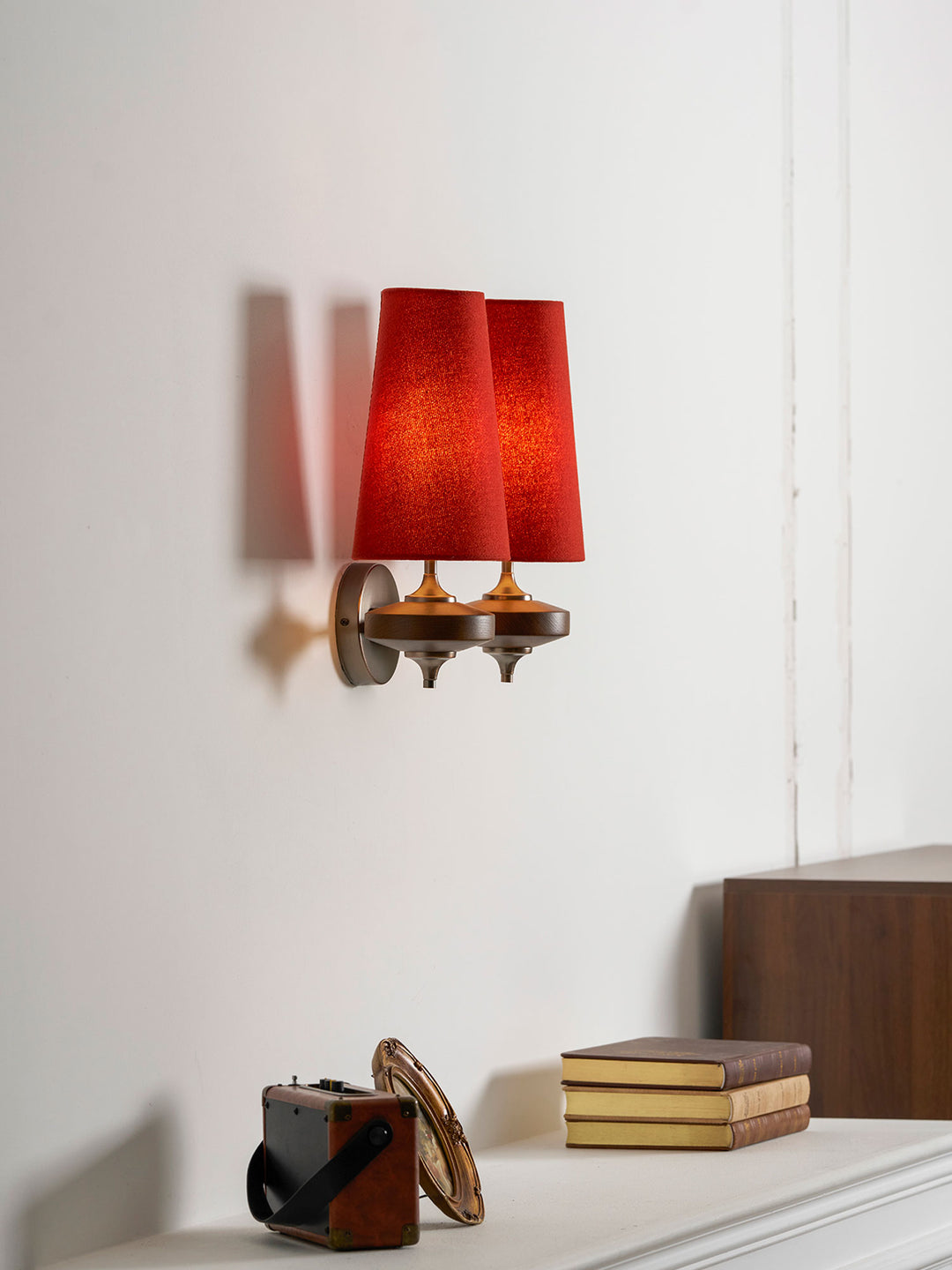 Orlan Twin Shade Wall Sconce - Vakkerlight