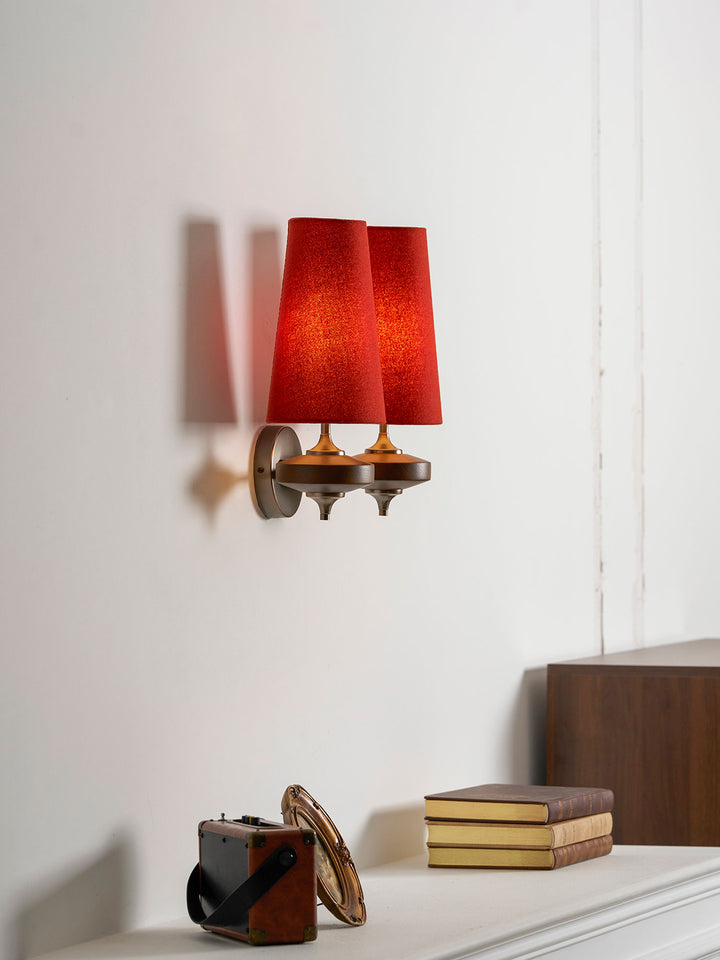 Orlan Twin Shade Wall Sconce - Vakkerlight