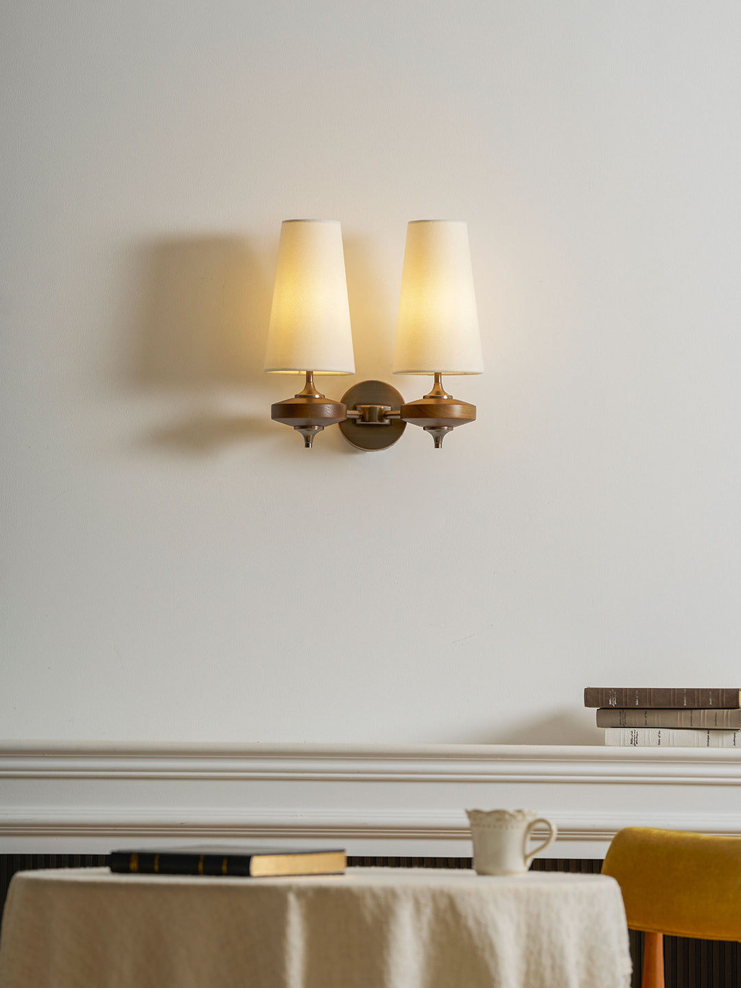Orlan Twin Shade Wall Sconce - Vakkerlight