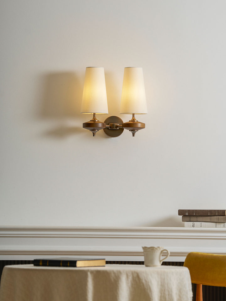Orlan Twin Shade Wall Sconce - Vakkerlight