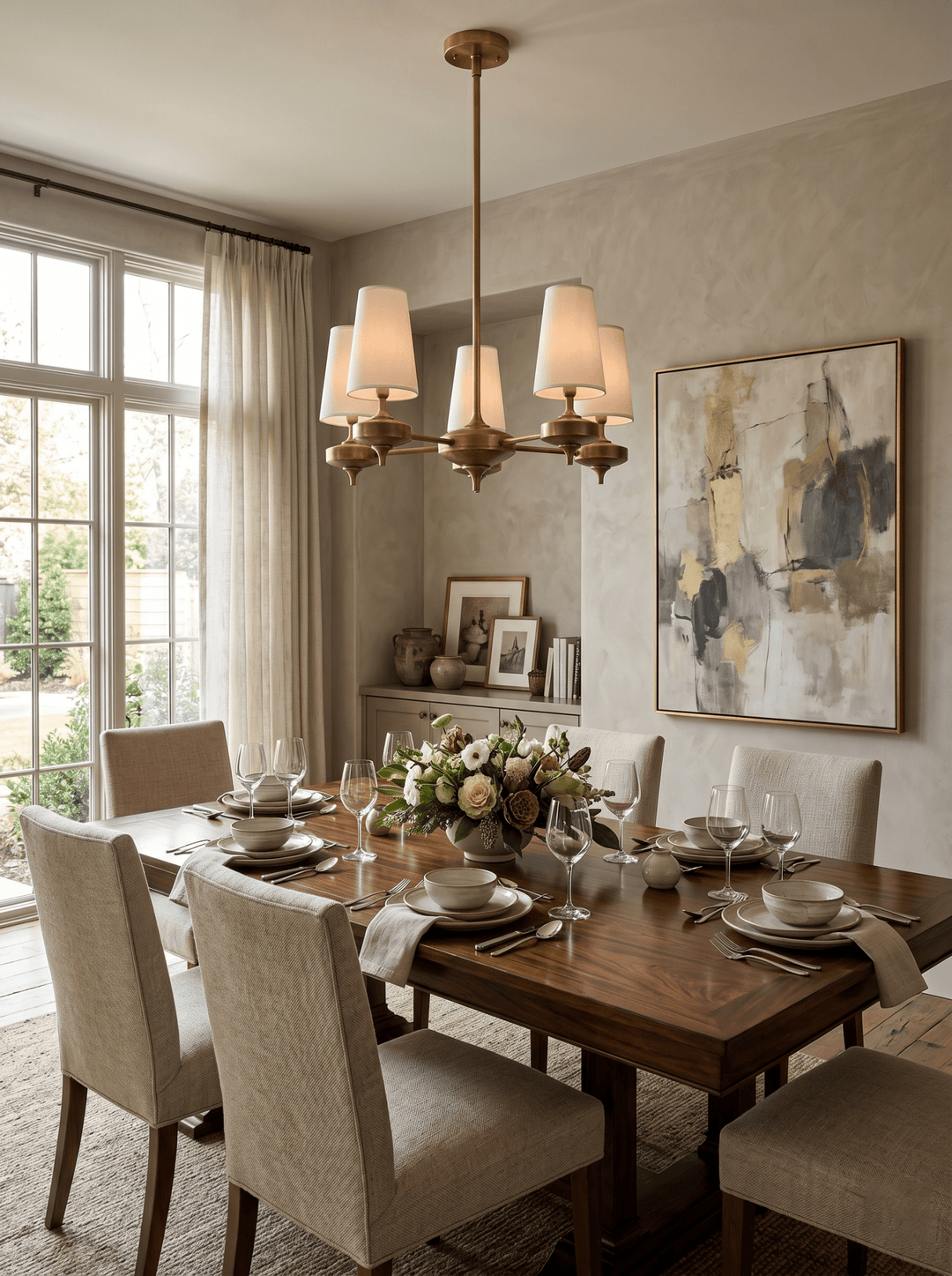 Orlan Shade Chandelier - Vakkerlight