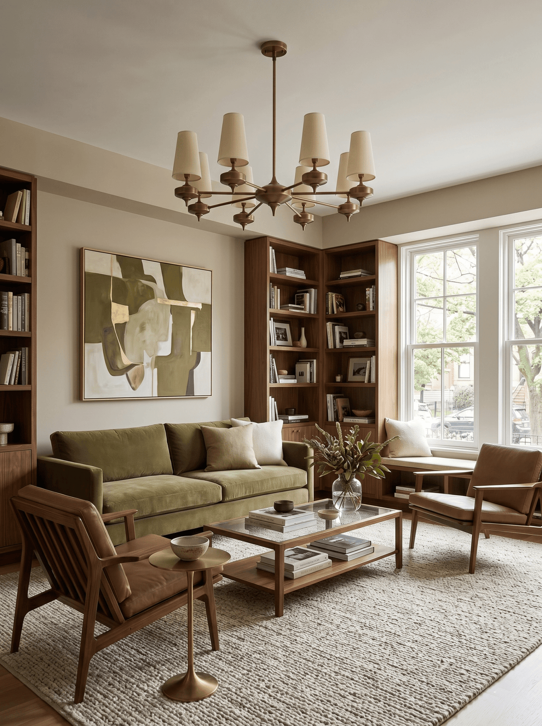 Orlan Shade Chandelier - Vakkerlight
