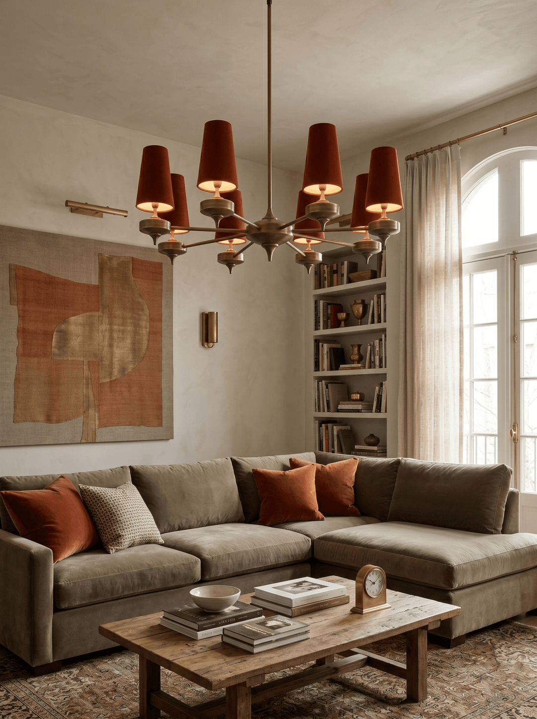 Orlan Shade Chandelier - Vakkerlight