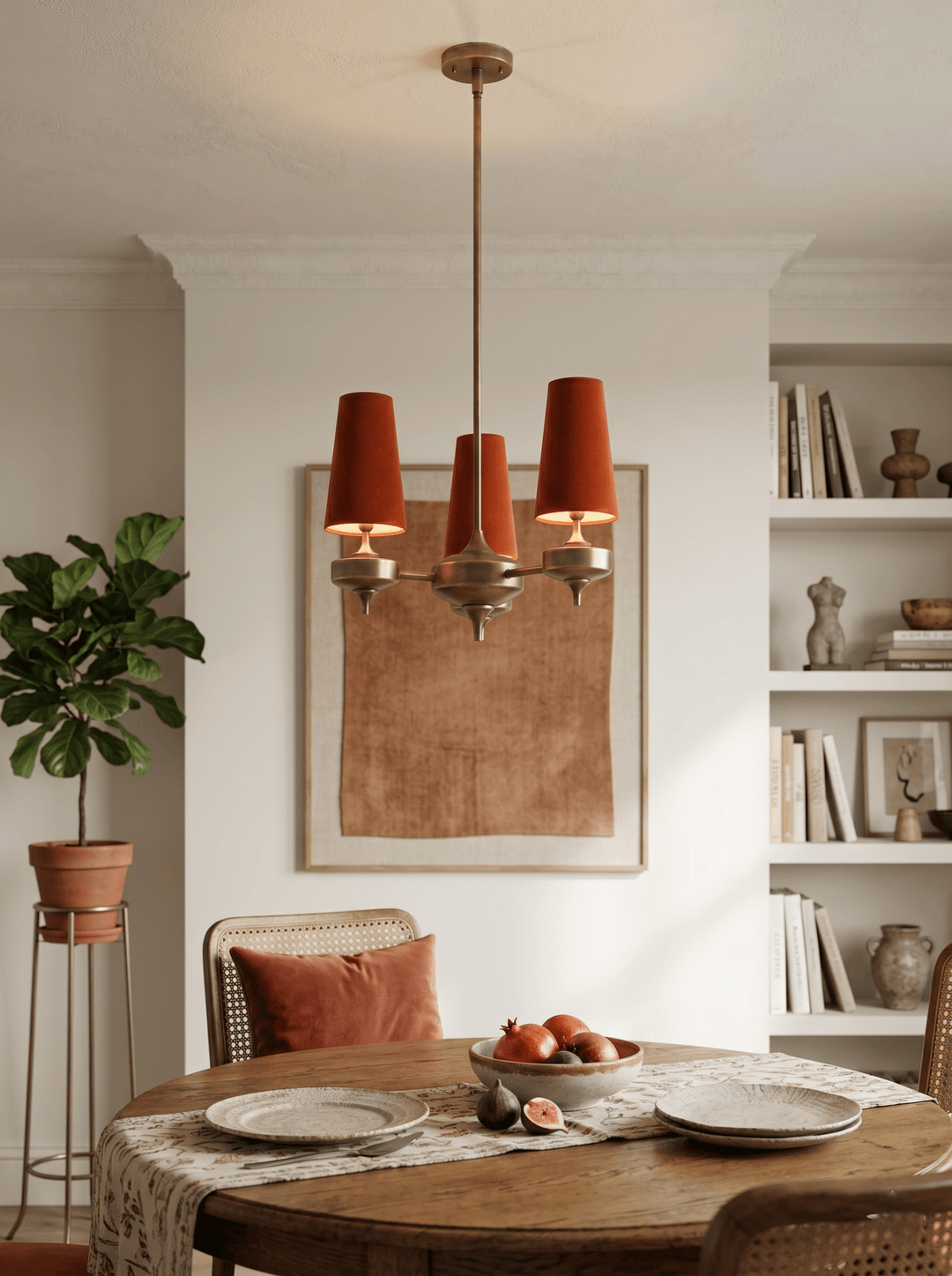 Orlan Shade Chandelier - Vakkerlight