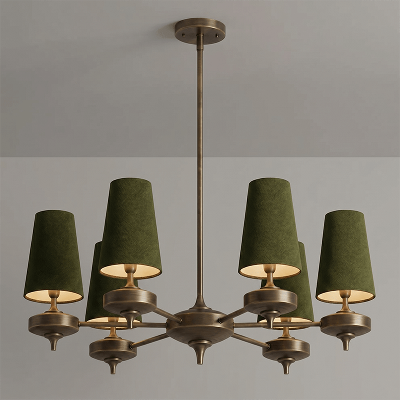 Orlan Shade Chandelier - Vakkerlight