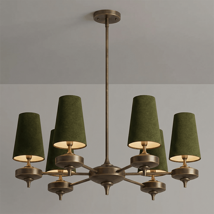 Orlan Shade Chandelier - Vakkerlight
