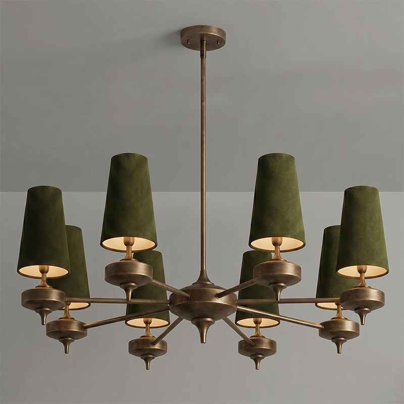 Orlan Shade Chandelier - Vakkerlight