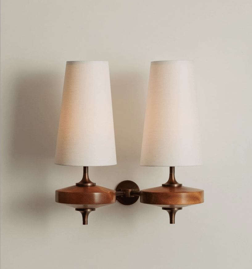 Orlan Twin Shade Wall Sconce - Vakkerlight