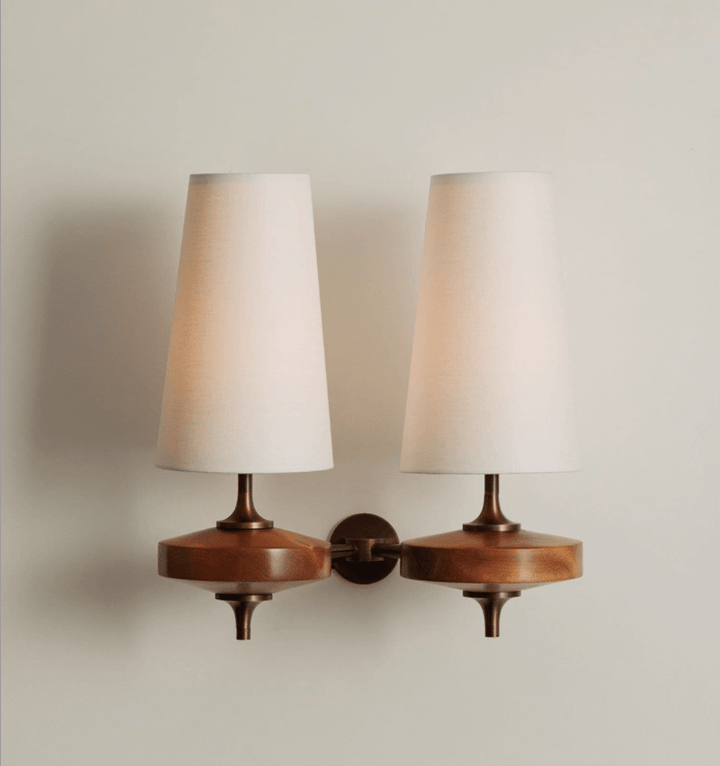 Orlan Twin Shade Wall Sconce - Vakkerlight