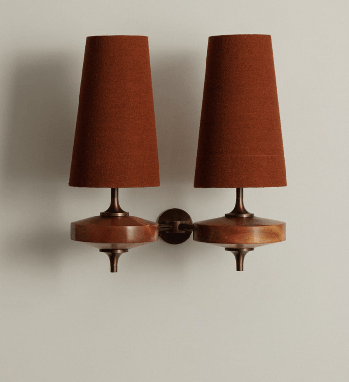 Orlan Twin Shade Wall Sconce - Vakkerlight