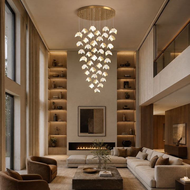 Orlani Cascade Stairs Chandelier