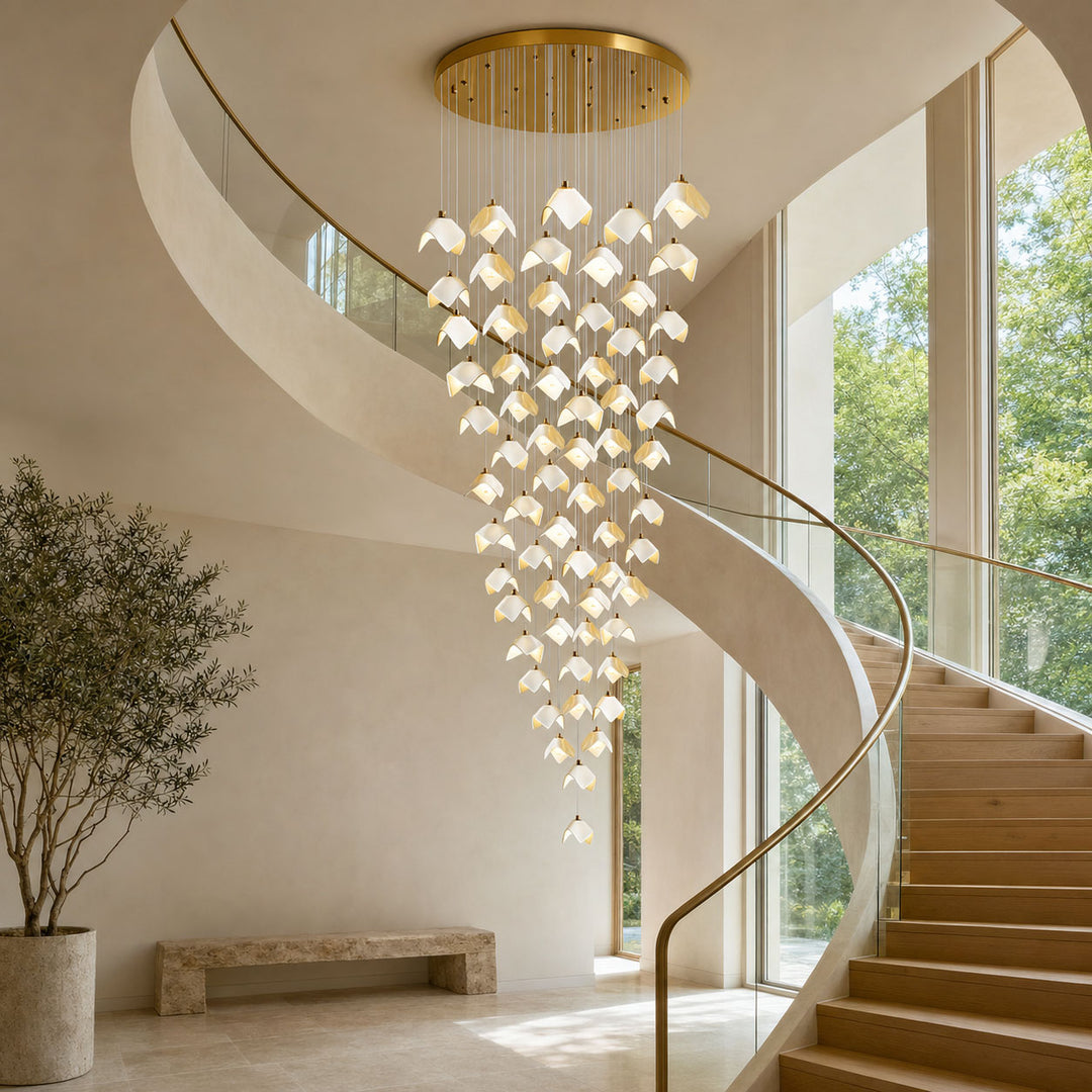 Orlani Cascade Stairs Chandelier