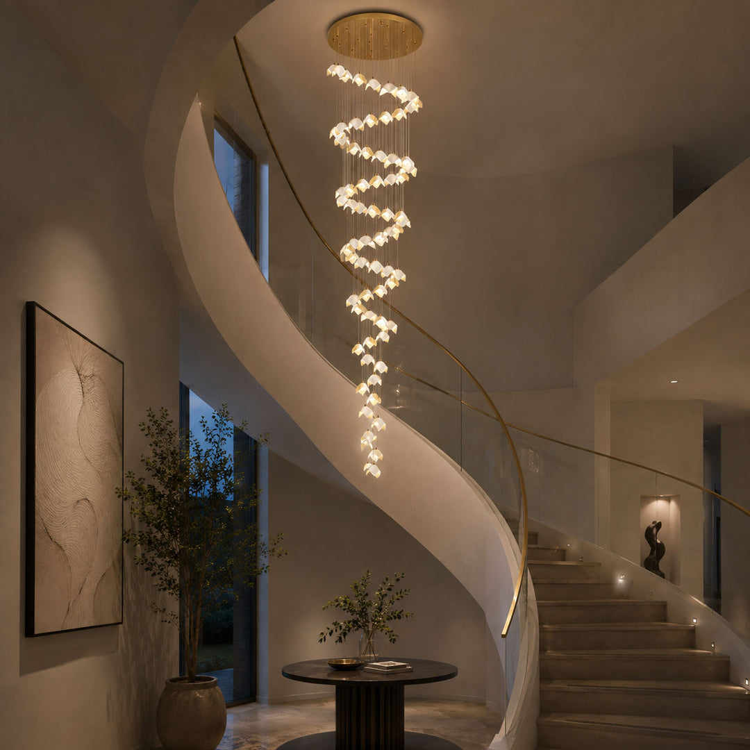 Orlani Cascade Stairs Chandelier