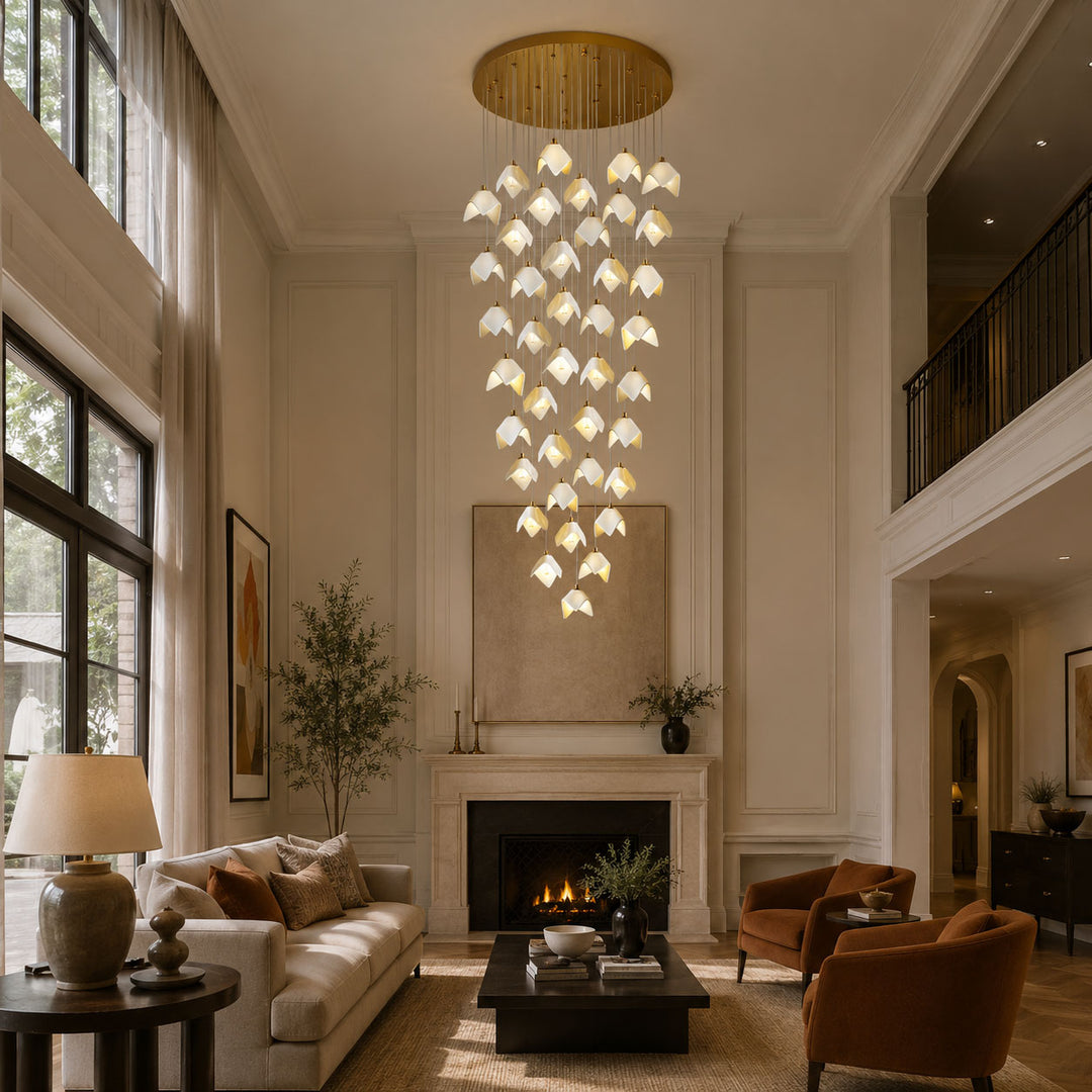 Orlani Cascade Stairs Chandelier