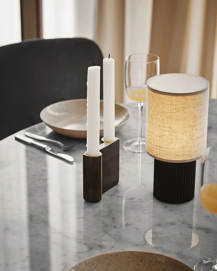 Orlo Ribbed Table Lamp - Vakkerlight