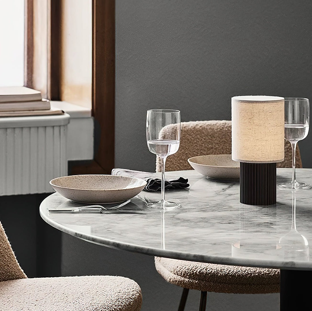 Orlo Ribbed Table Lamp - Vakkerlight