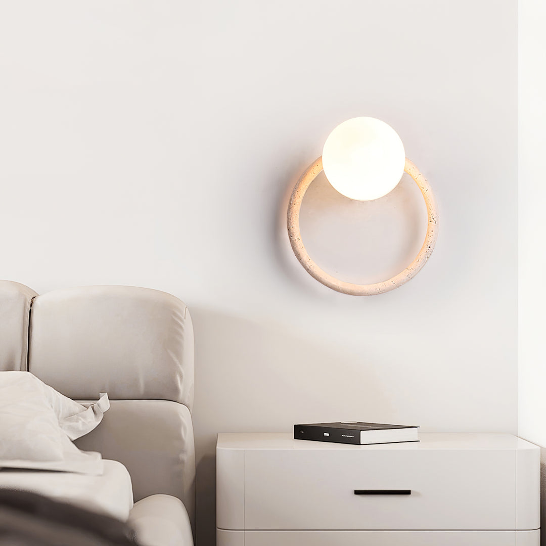 Orria Travertine Wall Light - Vakkerlight