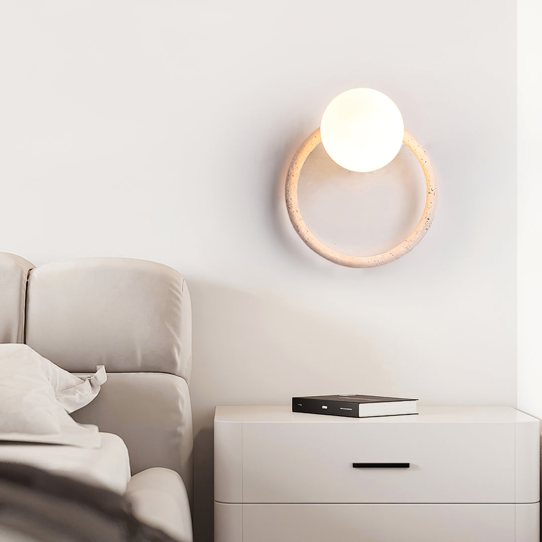 Orria Travertine Wall Light - Vakkerlight