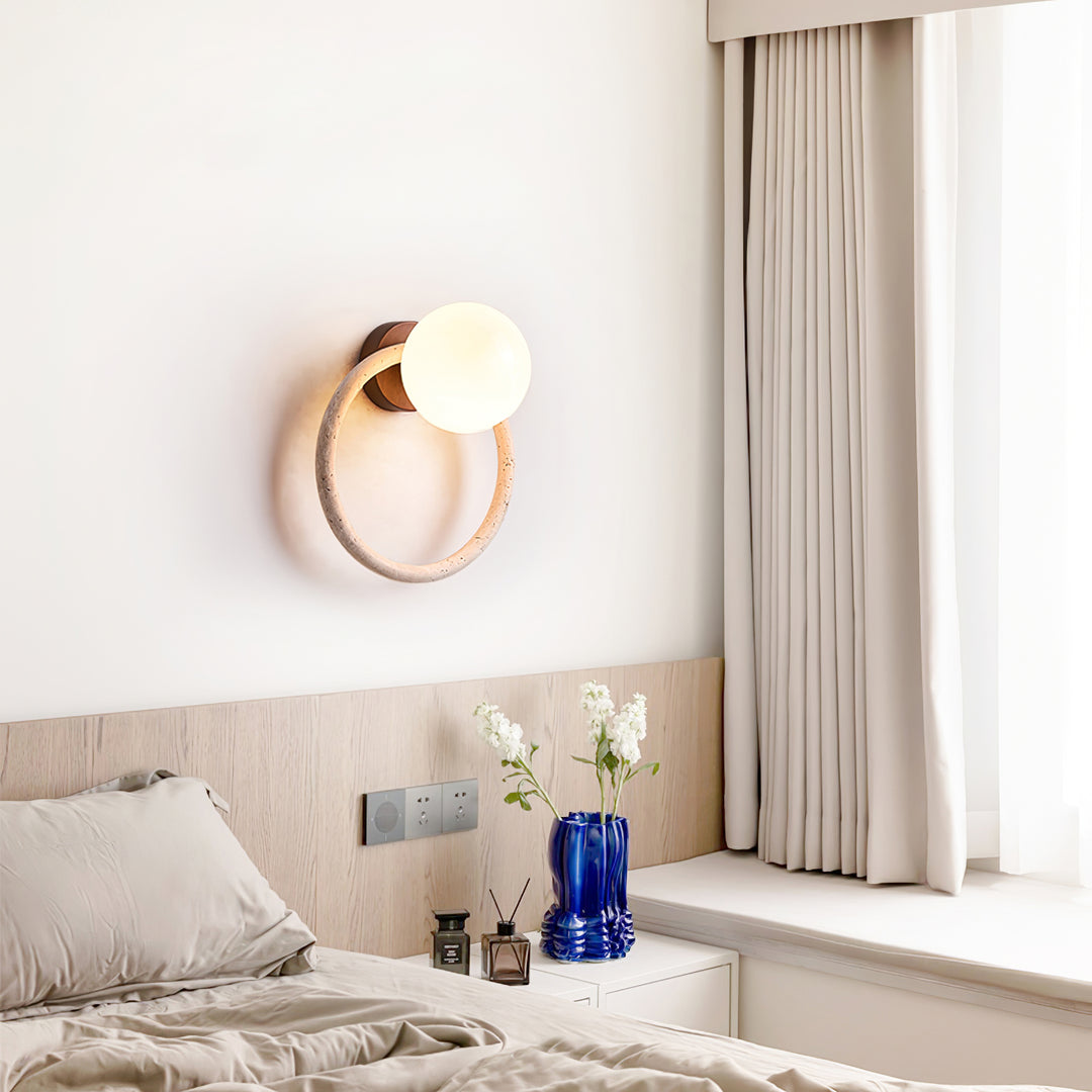 Orria Travertine Wall Light - Vakkerlight