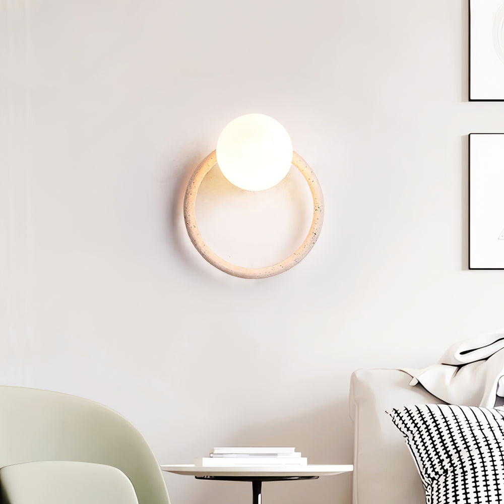 Orria Travertine Wall Light - Vakkerlight