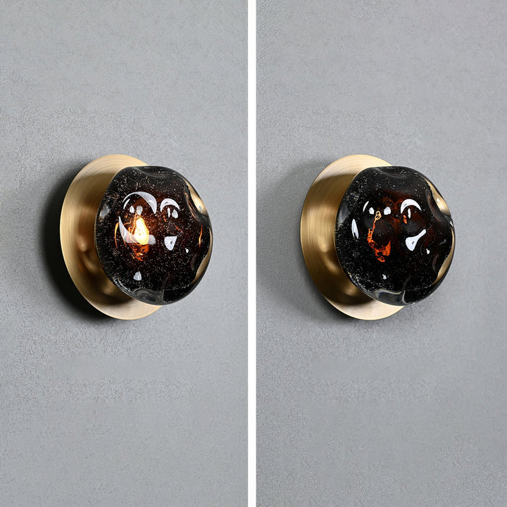 Orrin Molten Glass Wall Light - Vakkerlight