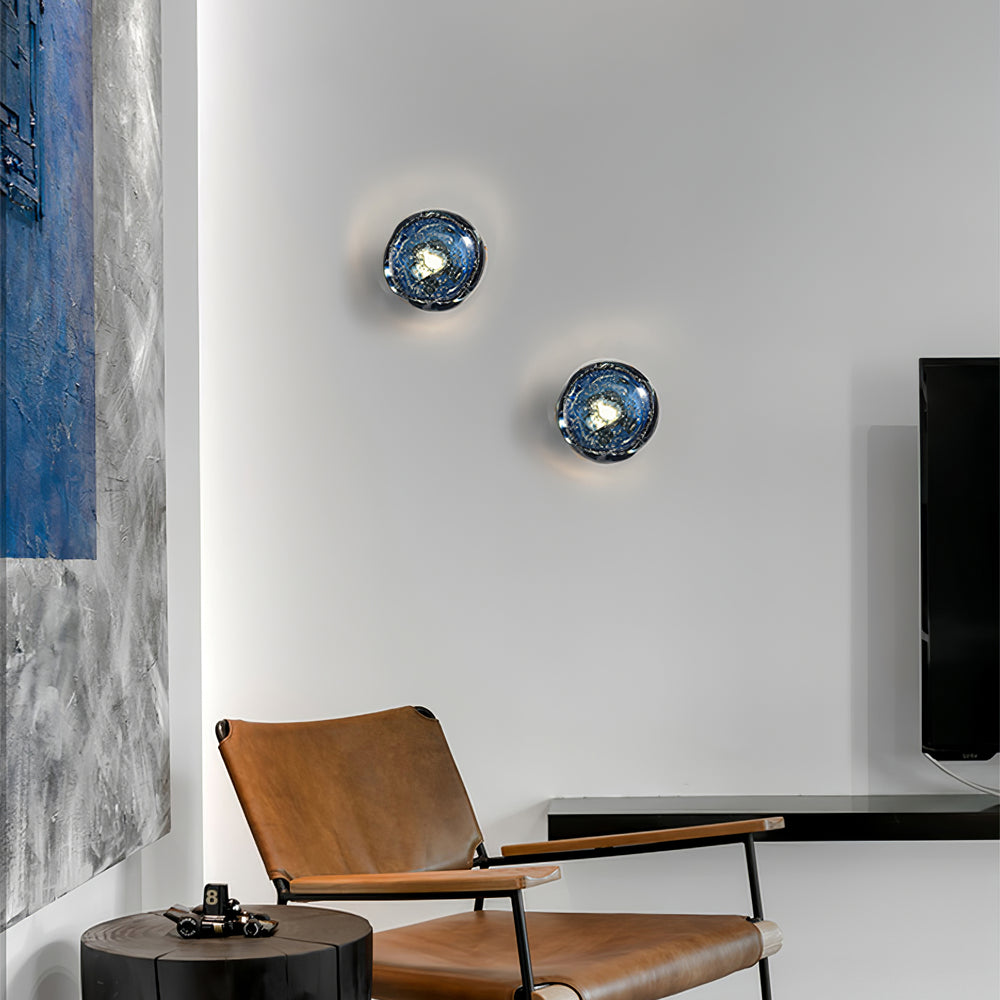 Orrin Molten Glass Wall Light - Vakkerlight