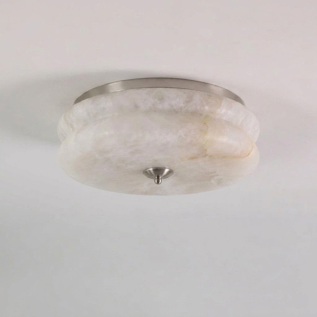 Orsay Alabaster Flush Mount