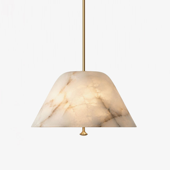 Orvella Alabaster Cone Pendant Light - Vakkerlight