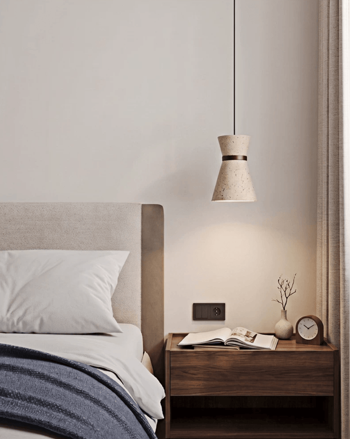 Orvella Travertine Pendant Light