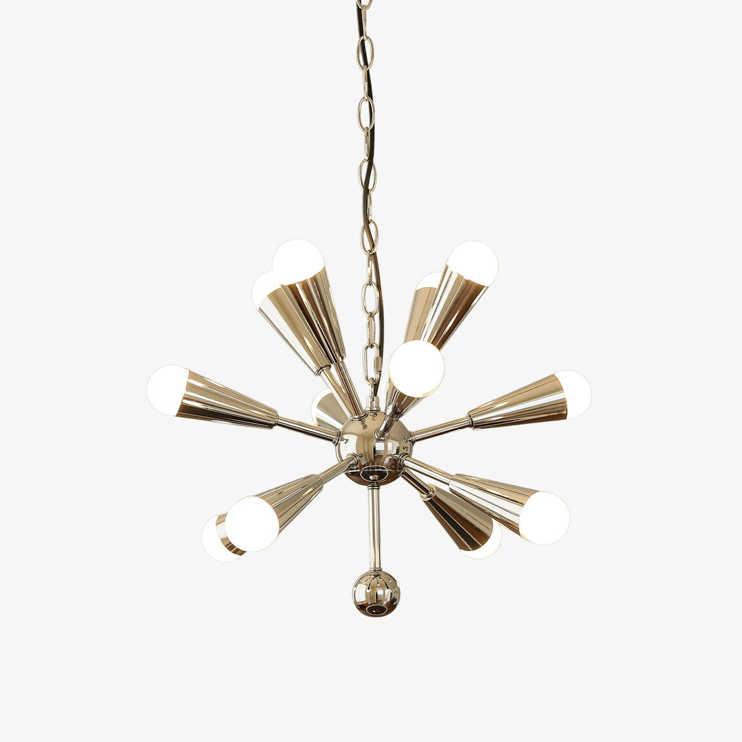Orvian Chrome Chandelier - Vakkerlight
