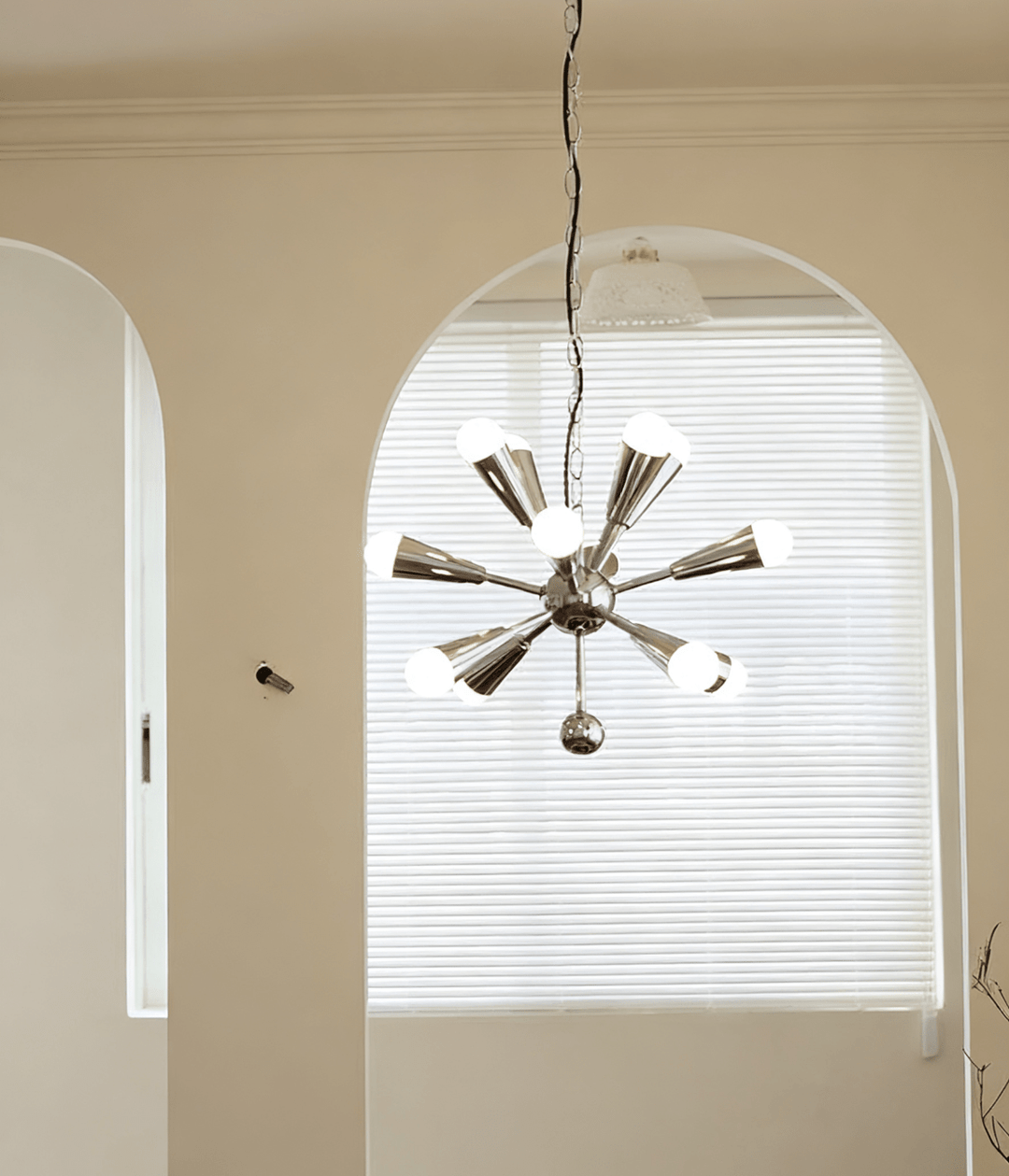 Orvian Chrome Chandelier - Vakkerlight