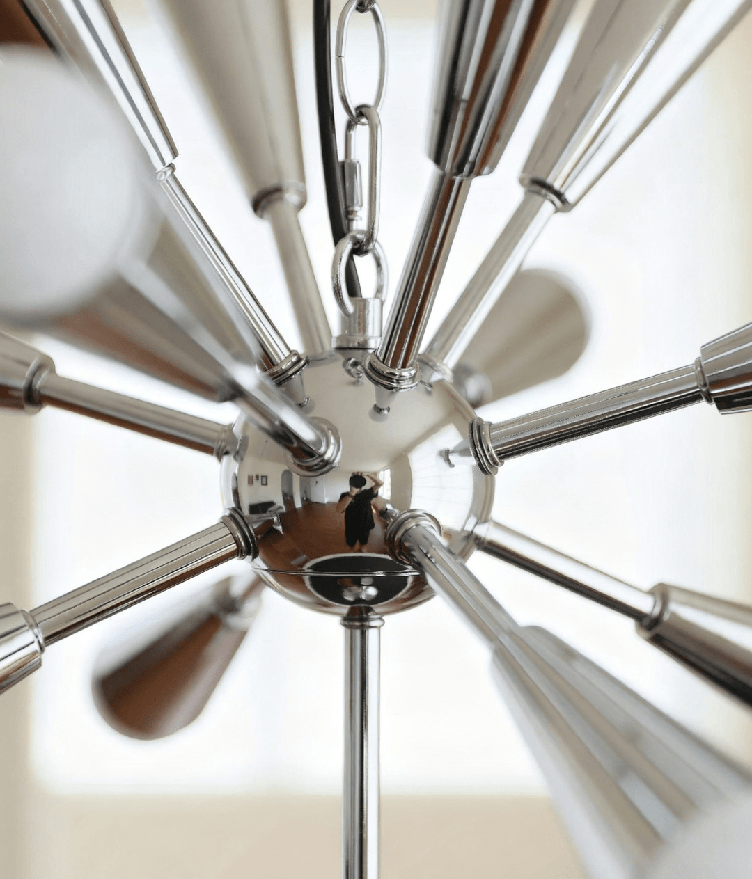 Orvian Chrome Chandelier - Vakkerlight