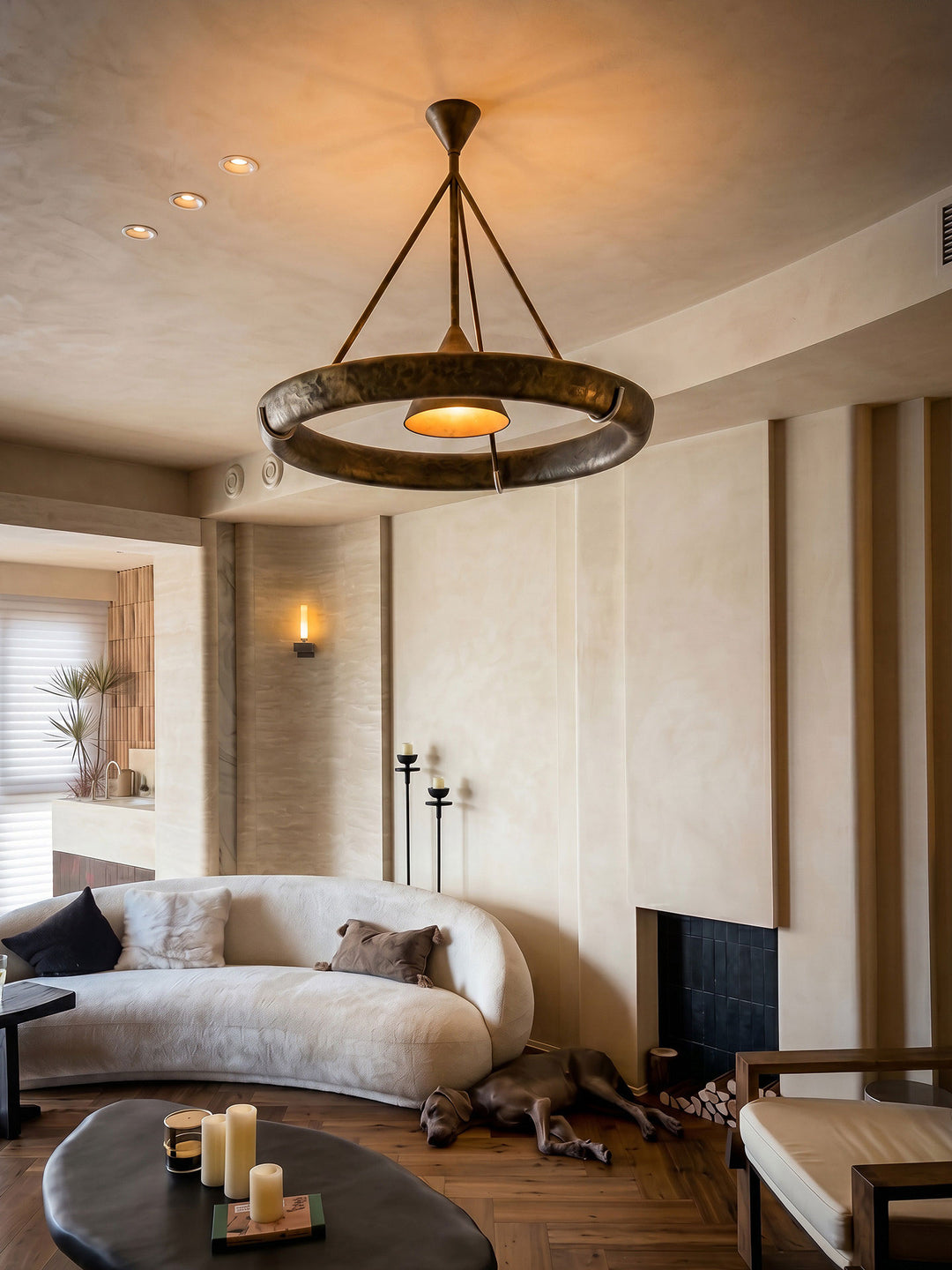 Orvian Halo Art Chandelier