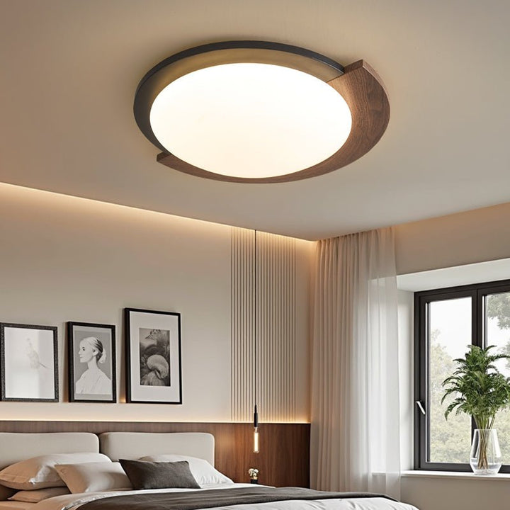 Orwyn Grain Halo Ceiling Light - Vakkerlight