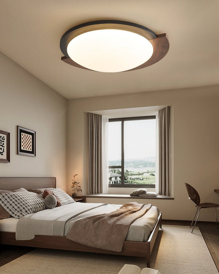 Orwyn Grain Halo Ceiling Light - Vakkerlight