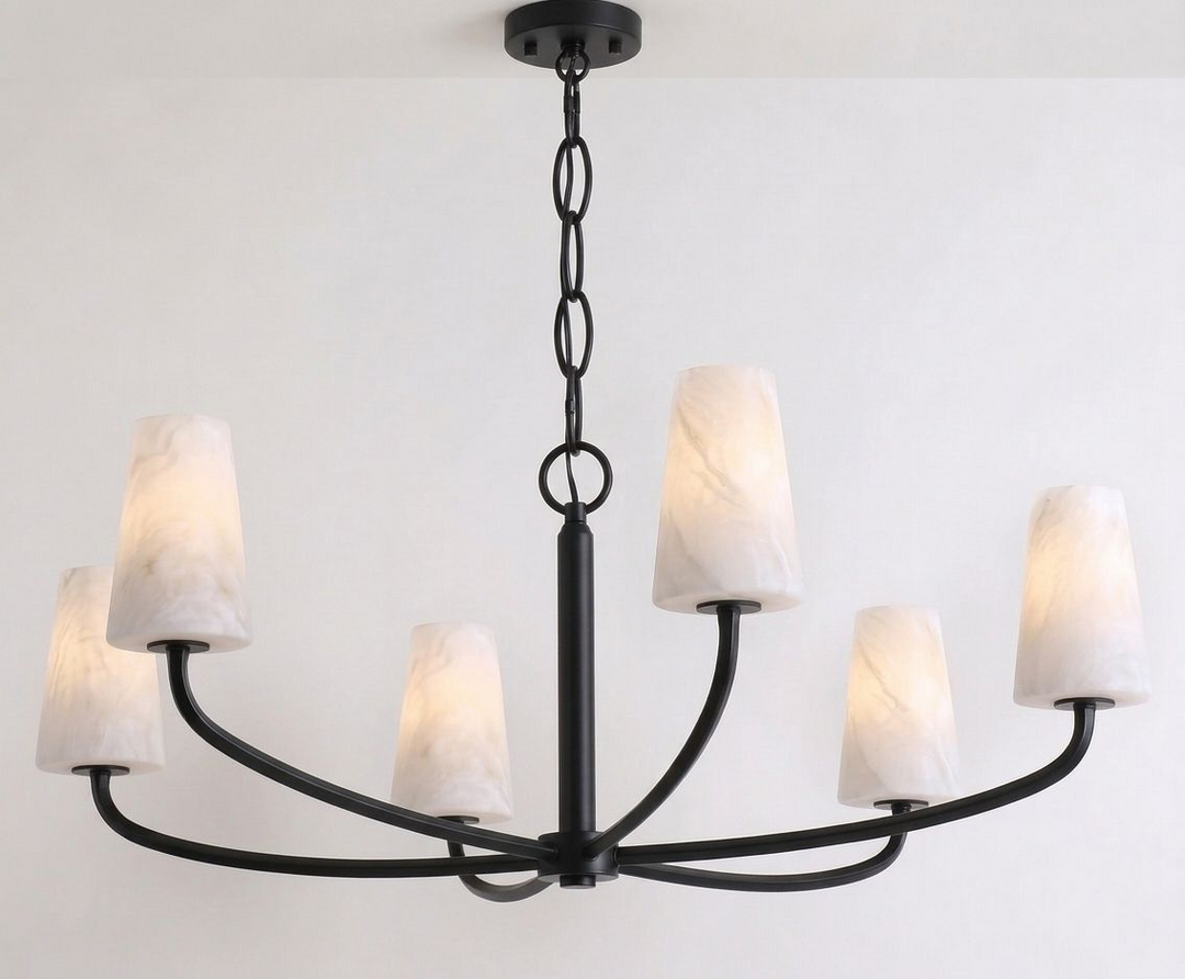 Osier Alabaster Chandelier