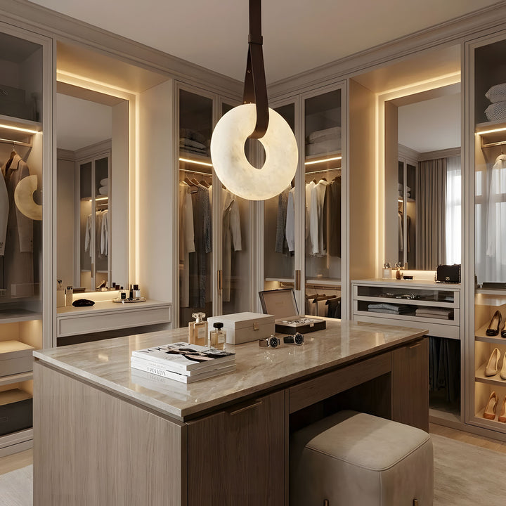 Oslo Alabaster Pendant Light A - Vakkerlight